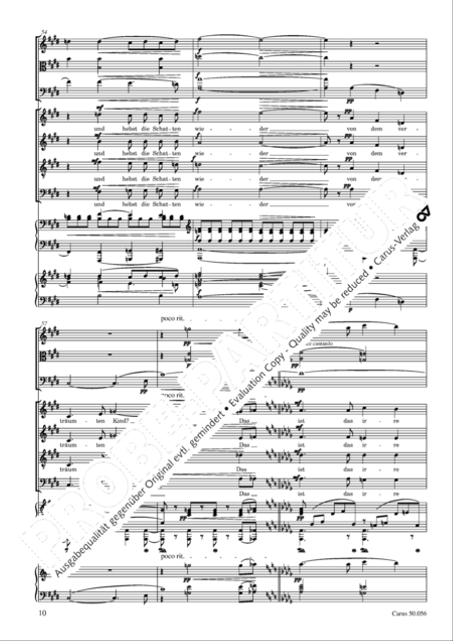 Die Nacht Die Nacht 4-Part scores gallery preview page 11