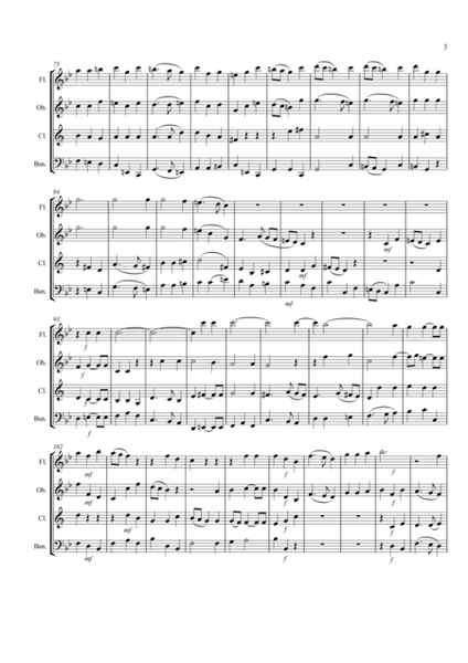Handel - Messiah(9 pieces) for Woodwind Quartet