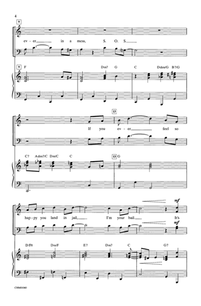 Friendship by Cole Porter 4-Part - Sheet Music