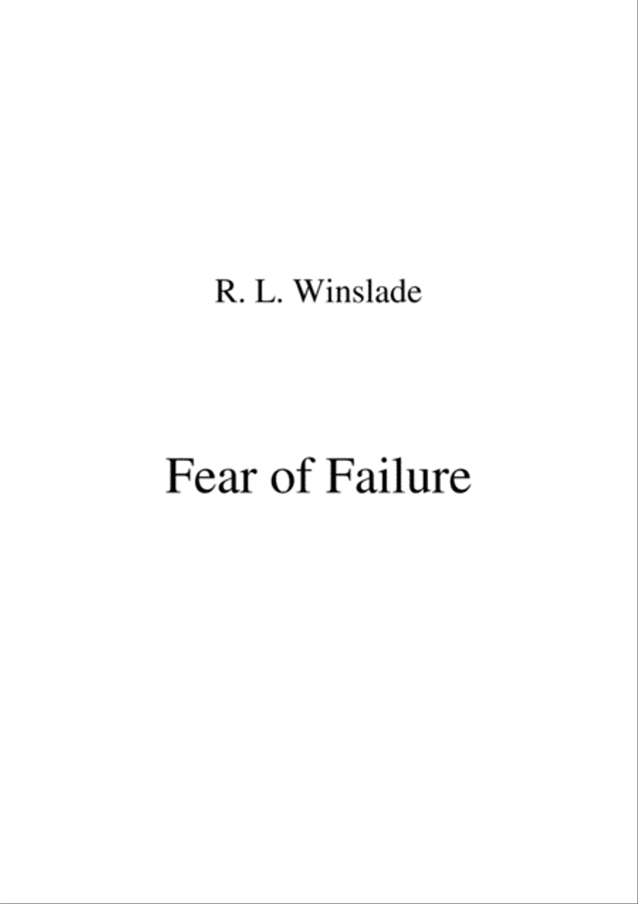 Fear of Failure Piano Solo scores gallery preview page 1