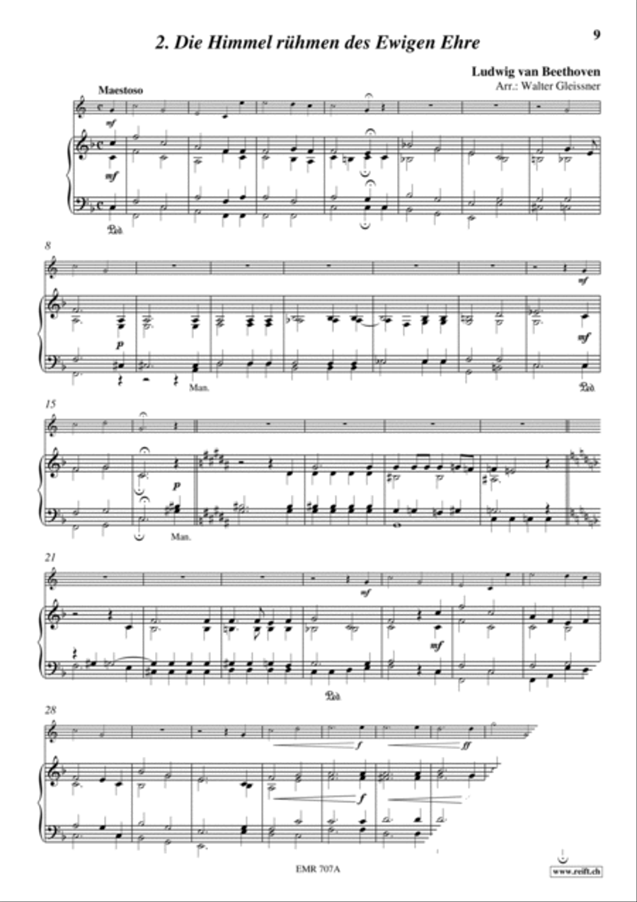 Alphorn & Organ Alphorn & Organ Organ scores gallery preview page 5