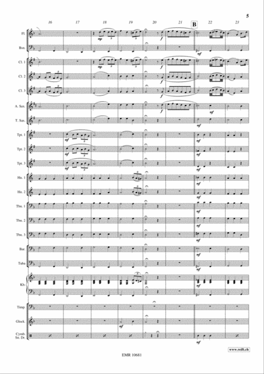 Adagio Concert Band scores gallery preview page 6