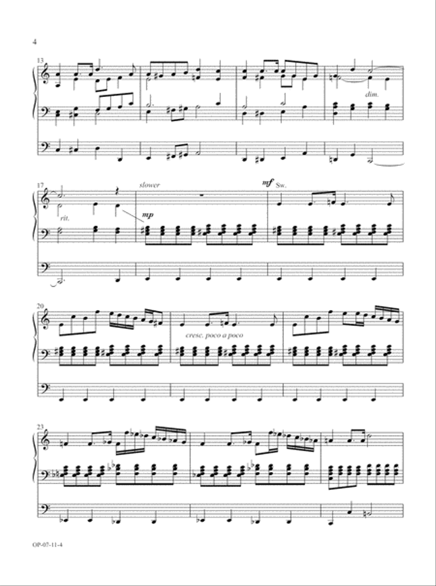 The Organist's Library, Vol. 51 Organ scores gallery preview page 2