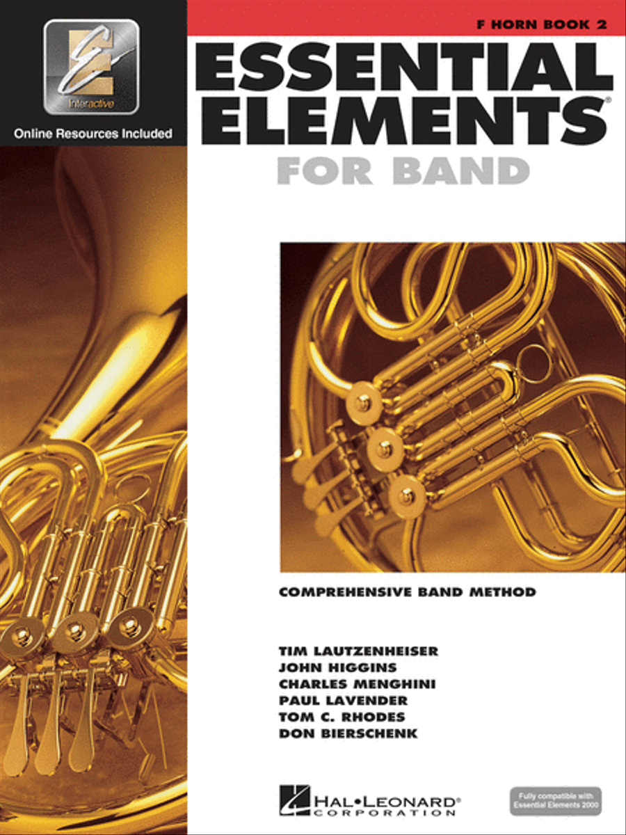 Essential Elements for Band – Book 2 with Online Resources Concert Band Methods scores gallery preview page 1