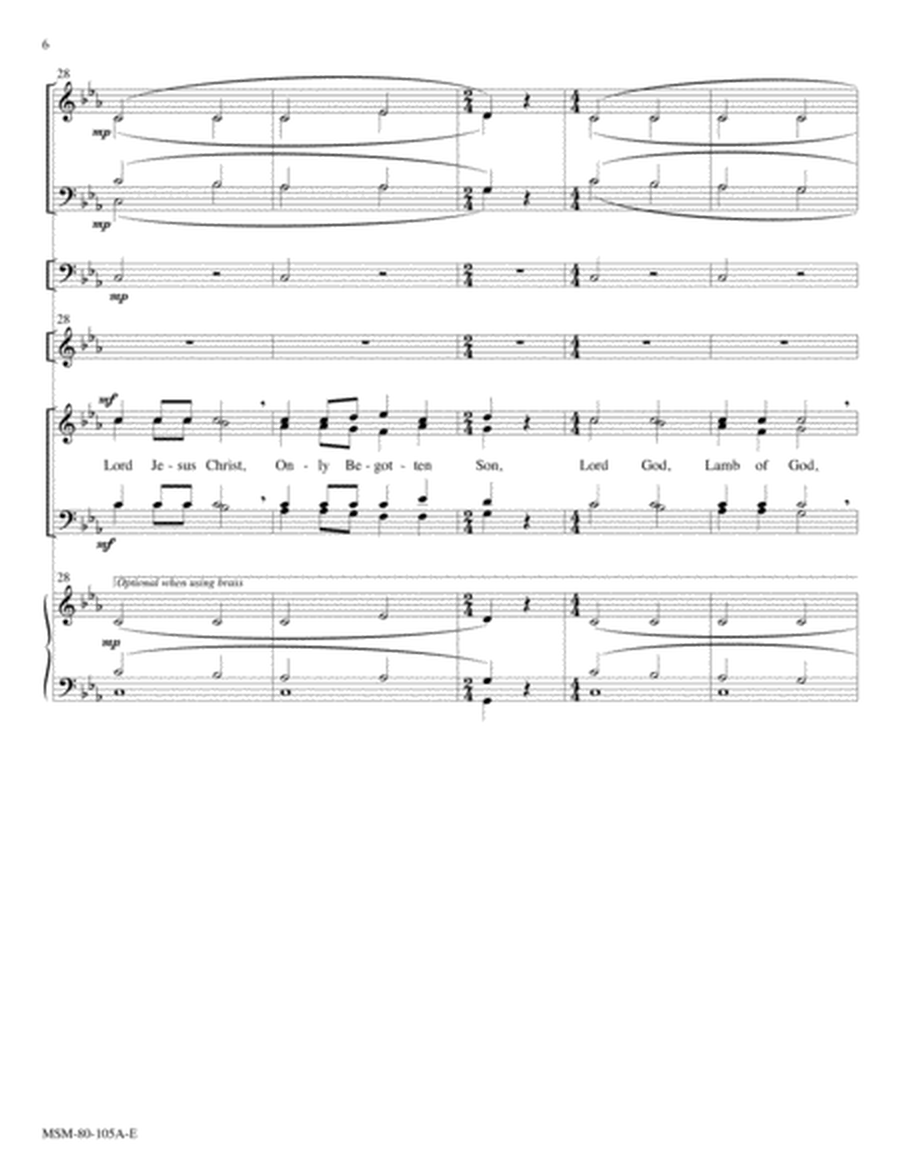 Festal Gloria (Downloadable Full Score)