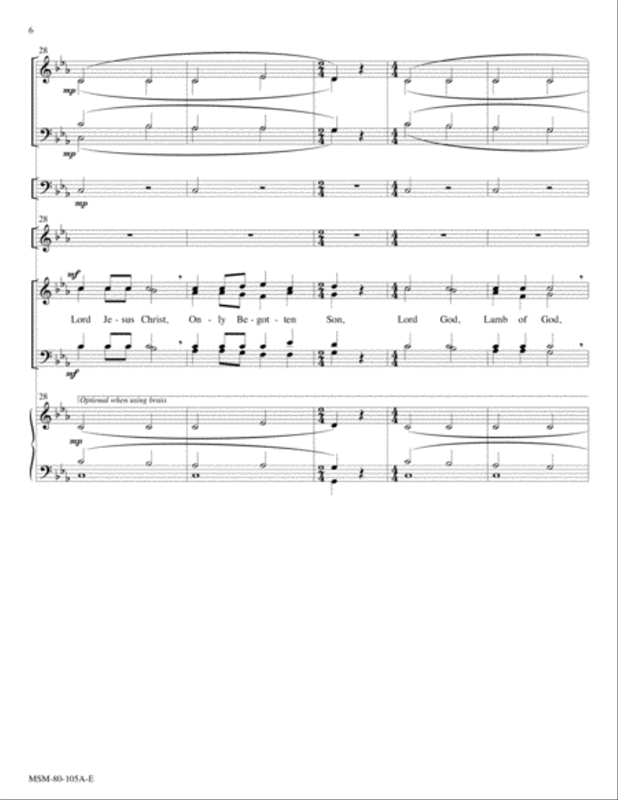 Festal Gloria (Downloadable Full Score)