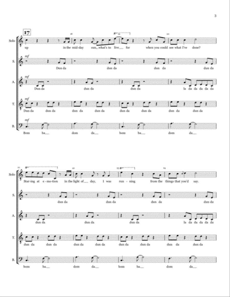 We Are Golden We Are Golden 4-Part scores gallery preview page 3