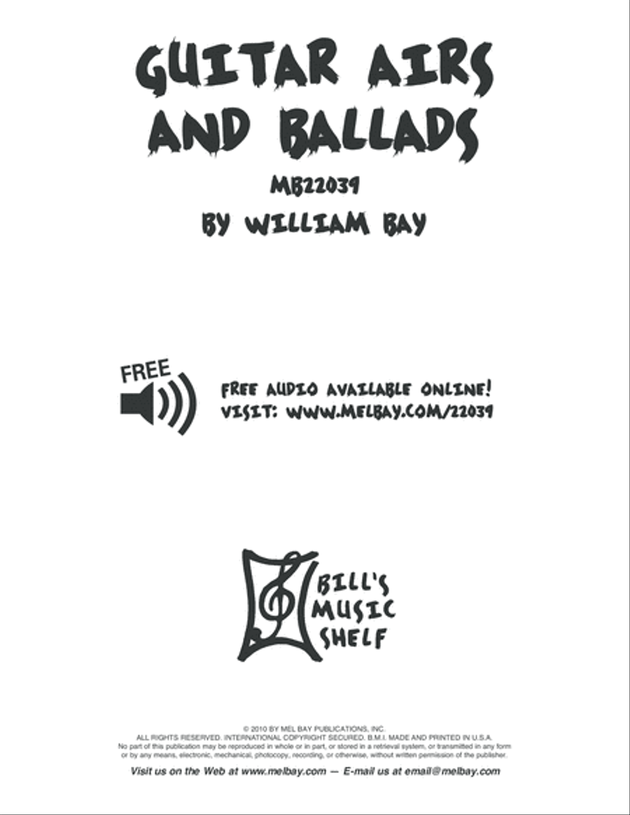 Guitar Airs & Ballads Guitar scores gallery preview page 2