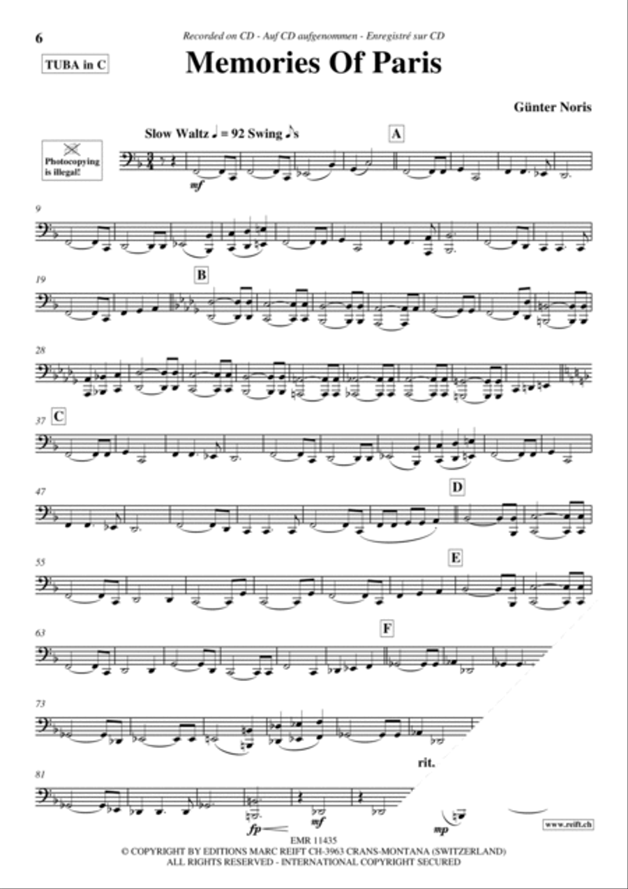 Play The Tuba With The Ballroom Dance Orchestra Vol. 8 Tuba scores gallery preview page 7
