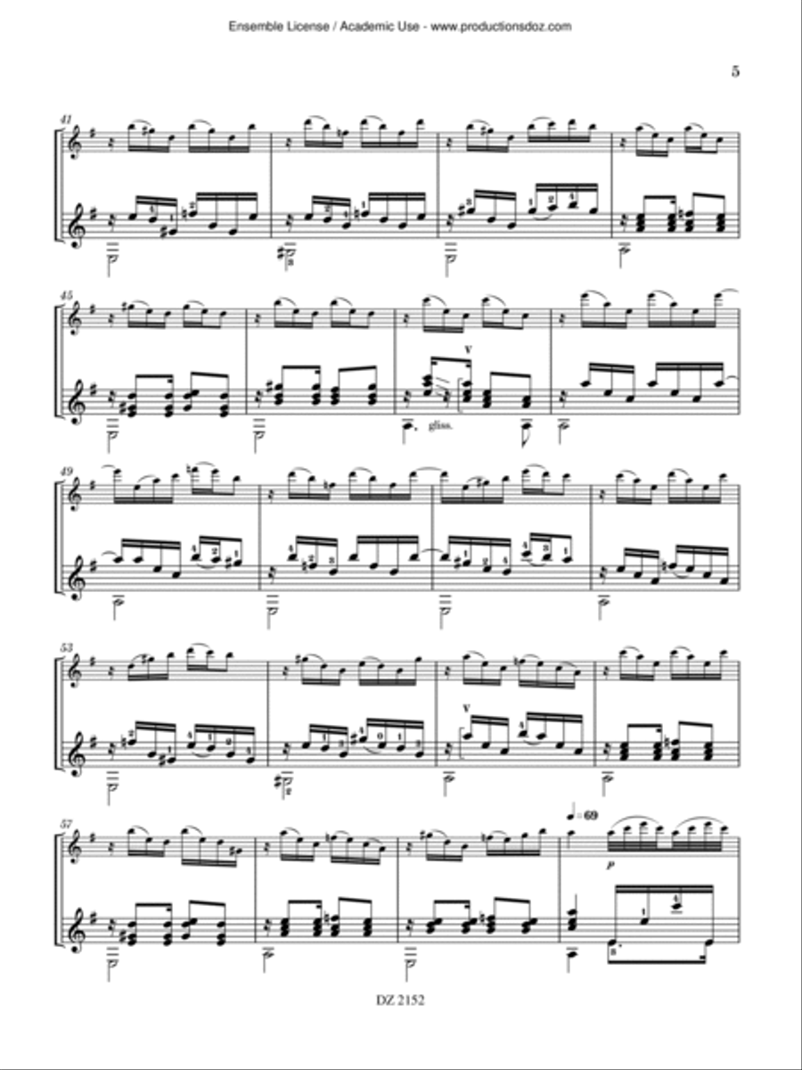 Parana Flute scores gallery preview page 5
