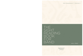 Sight Reading Book For Band, Vol 4 - Alto Sax 1