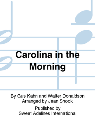 Book cover for Carolina in the Morning