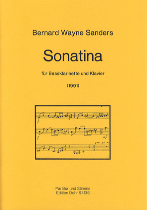 Sonatina für Bassklarinette und Klavier (1991)
