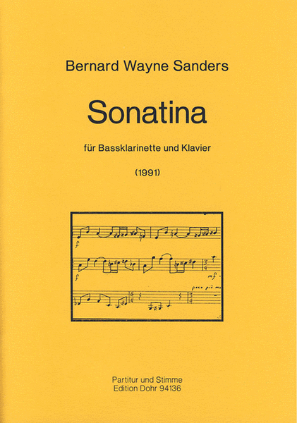Sonatina für Bassklarinette und Klavier (1991)