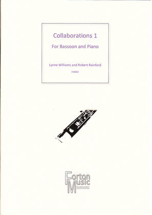 Book cover for Collaborations 1 for bassoon and piano