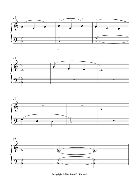 Folk Song Pack, Volume 2 (6-song packet for beginners) image number null