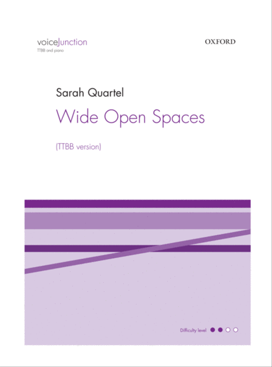 Wide Open Spaces TTBB scores gallery preview page 1