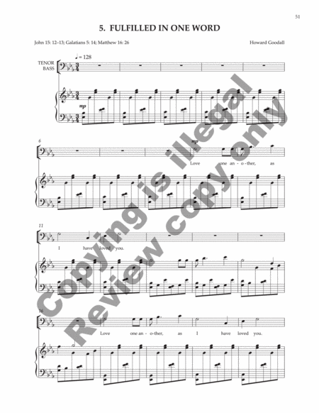 Every purpose under the heaven: The King James Bible Oratorio (Choral Score)