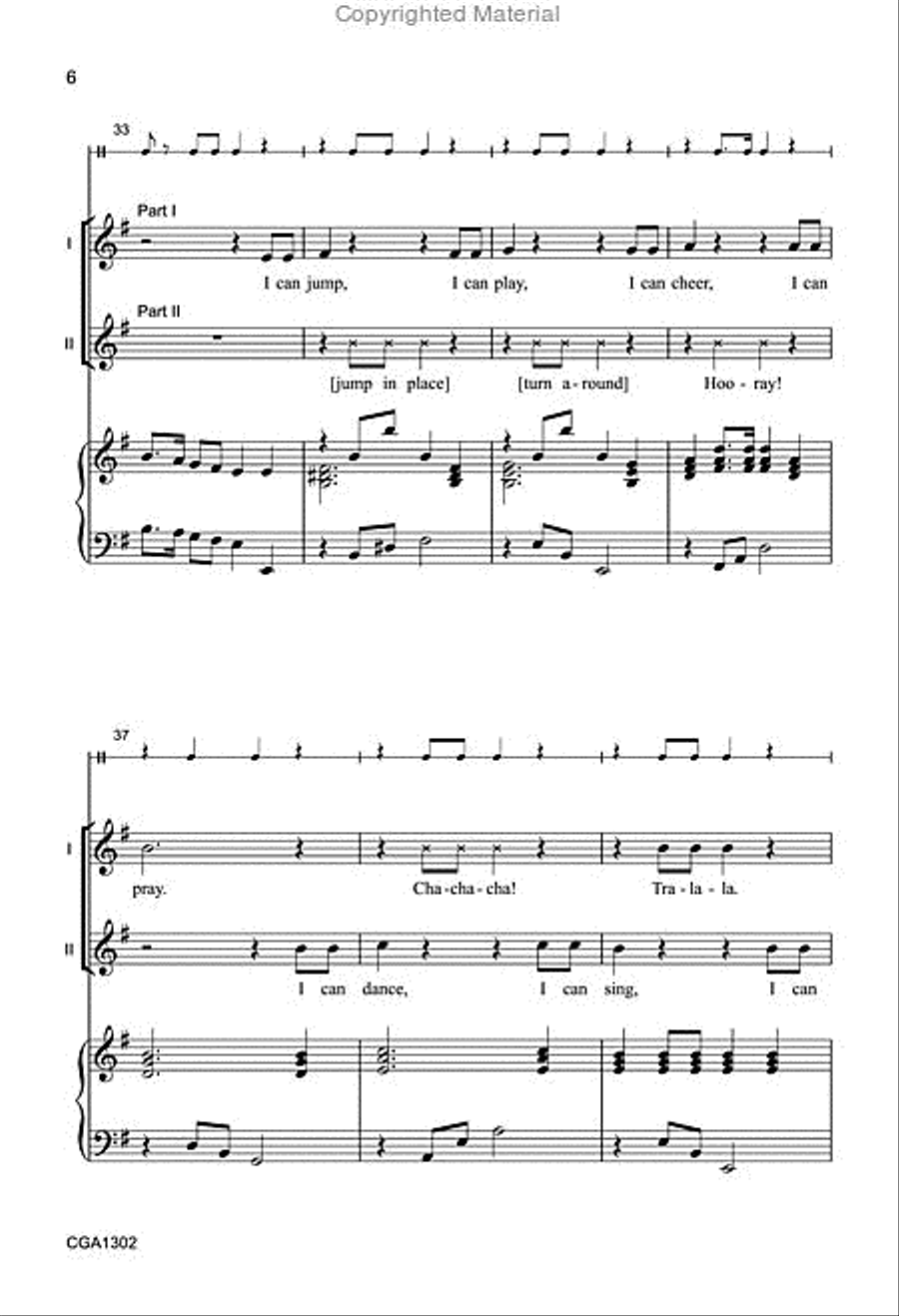 I Can Do All Things 2-Part scores gallery preview page 6