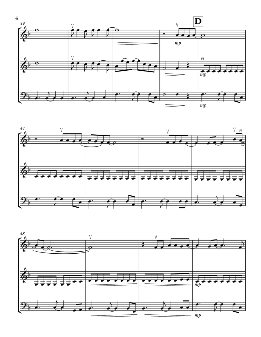 Photograph String Trio scores gallery preview page 4