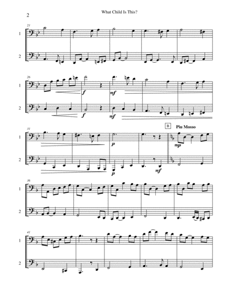 Fifty Christmas Duets (Trombone or Euphonium and Bass Trombone or Tuba)
