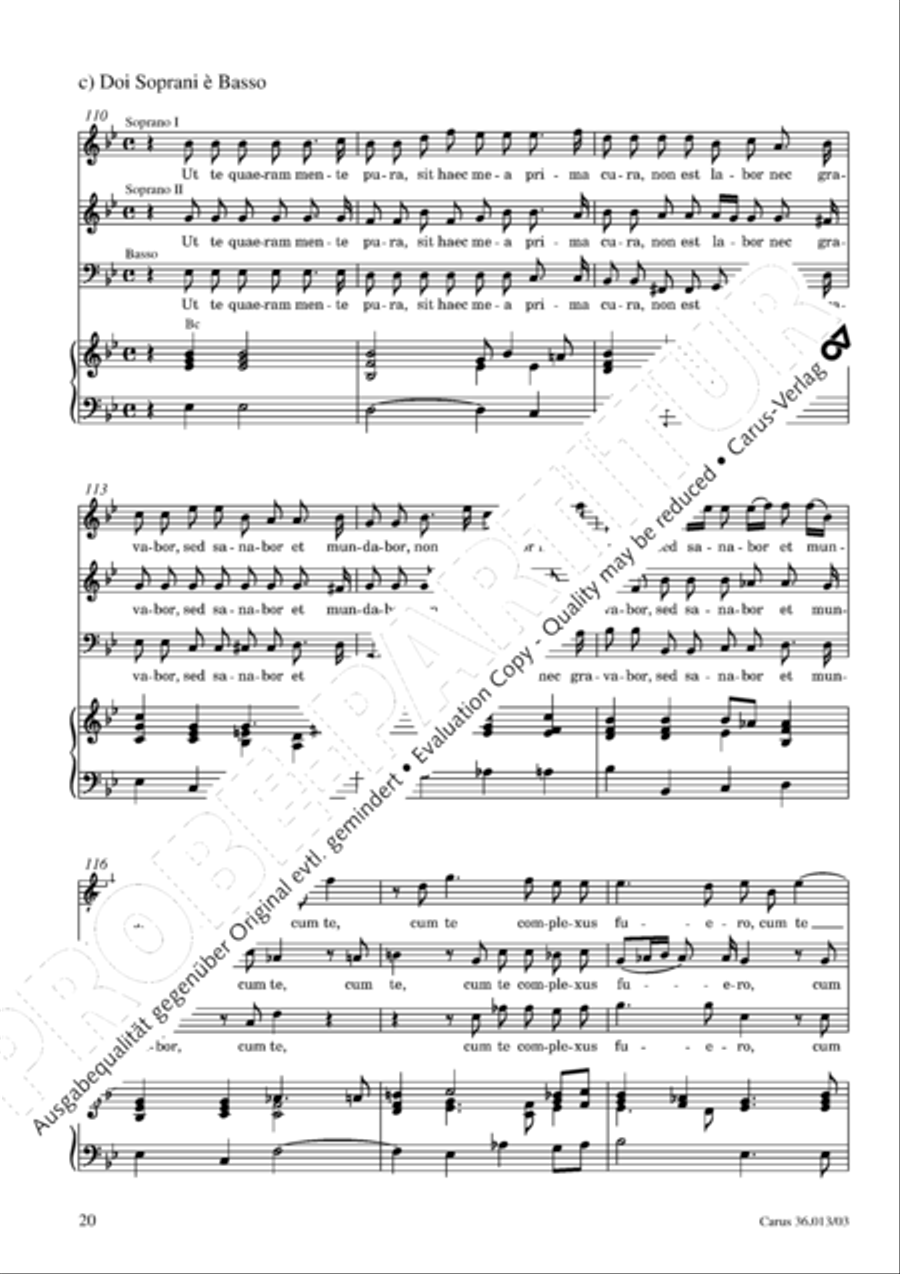 Membra Jesu nostri SSATB scores gallery preview page 21