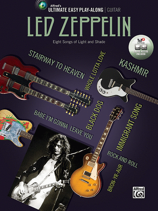 Book cover for Ultimate Easy Guitar Play-Along -- Led Zeppelin