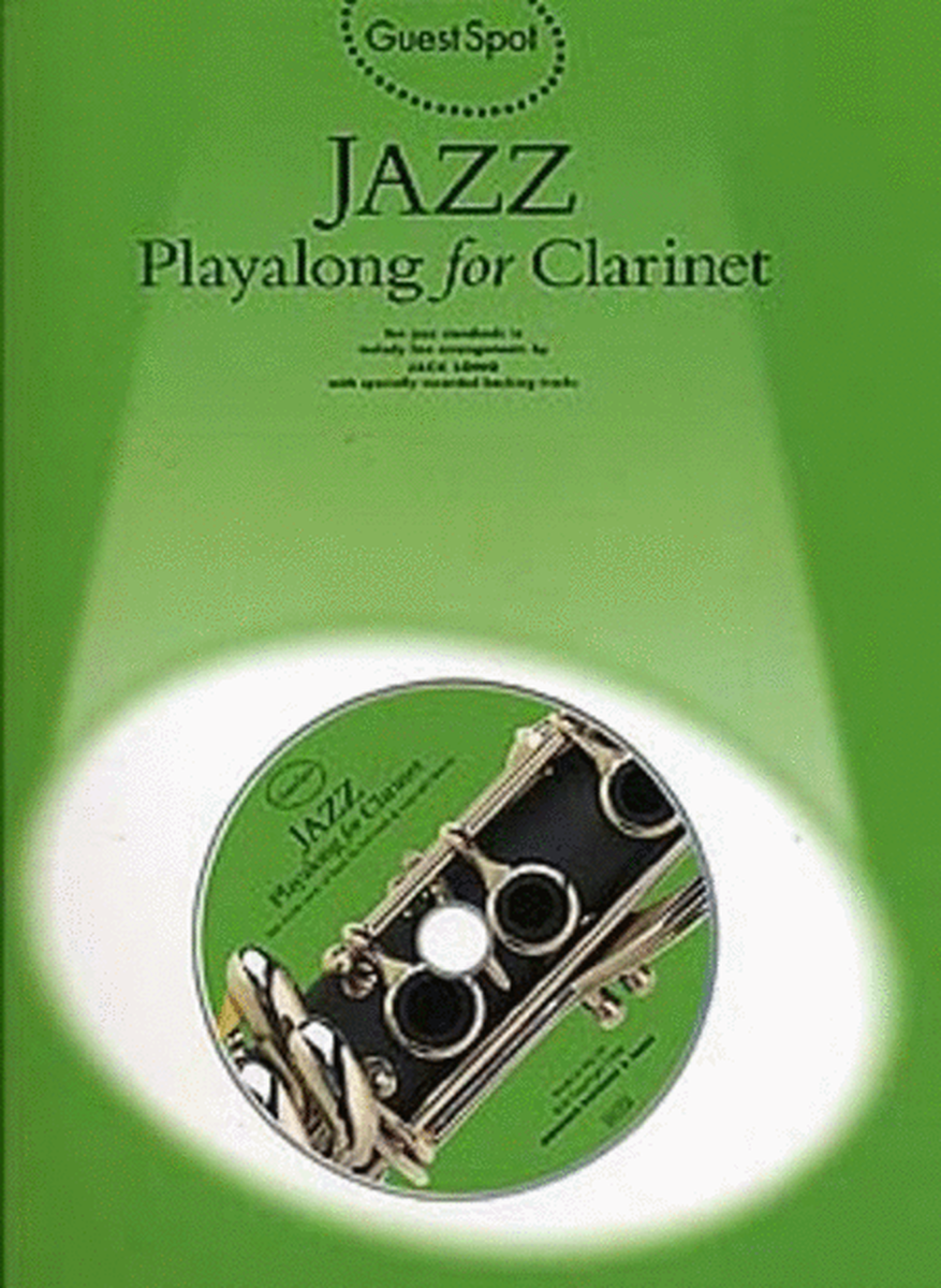 Guest Spot Jazz Playalong Clarinet Book/CD
