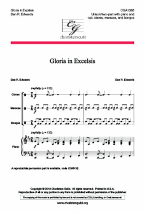 Book cover for Gloria in Excelsis