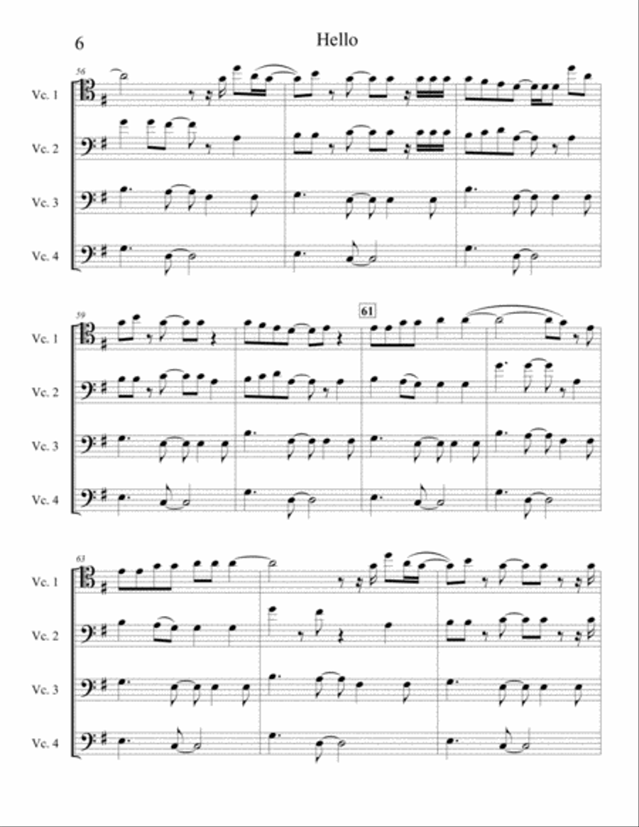 Hello Small Ensemble scores gallery preview page 6