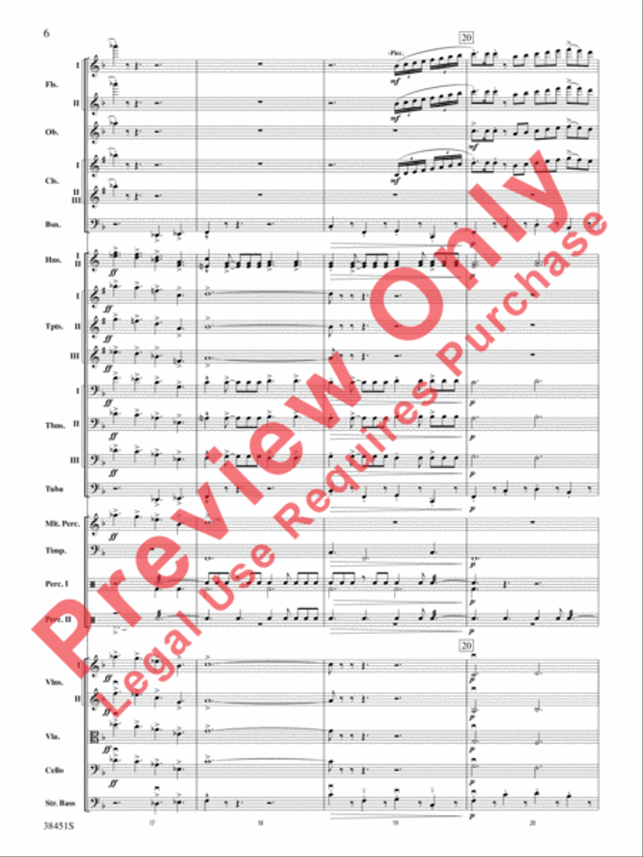 Resurgences Full Orchestra scores gallery preview page 7