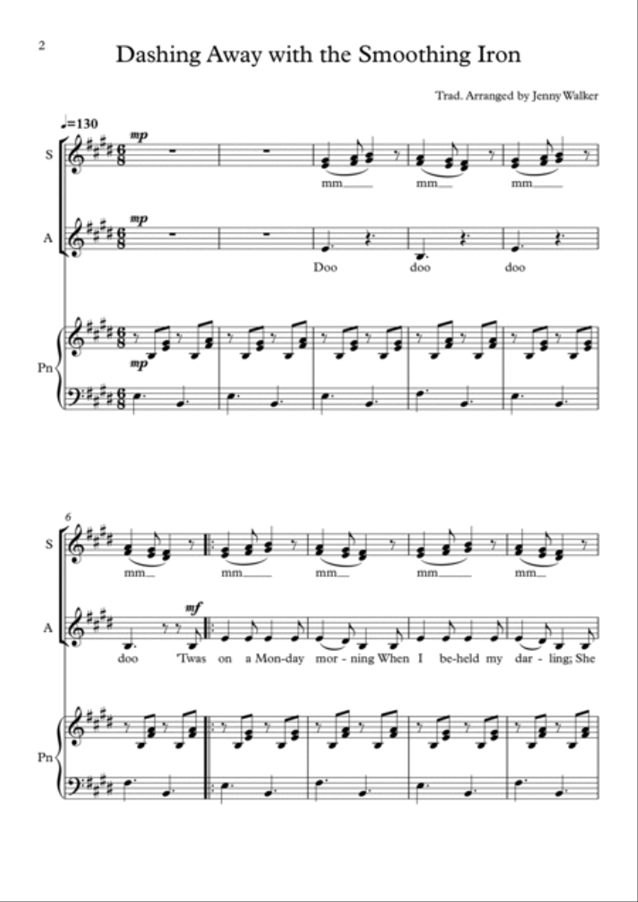 Dashing Away with the Smoothing Iron - SSA SSA scores gallery preview page 2