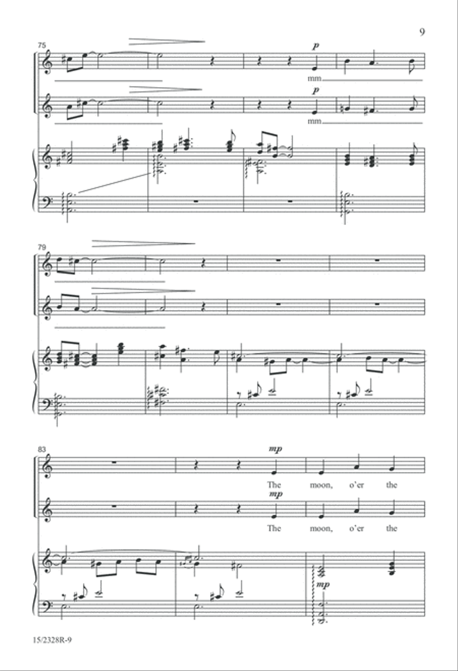 Seal Lullaby SA scores gallery preview page 10
