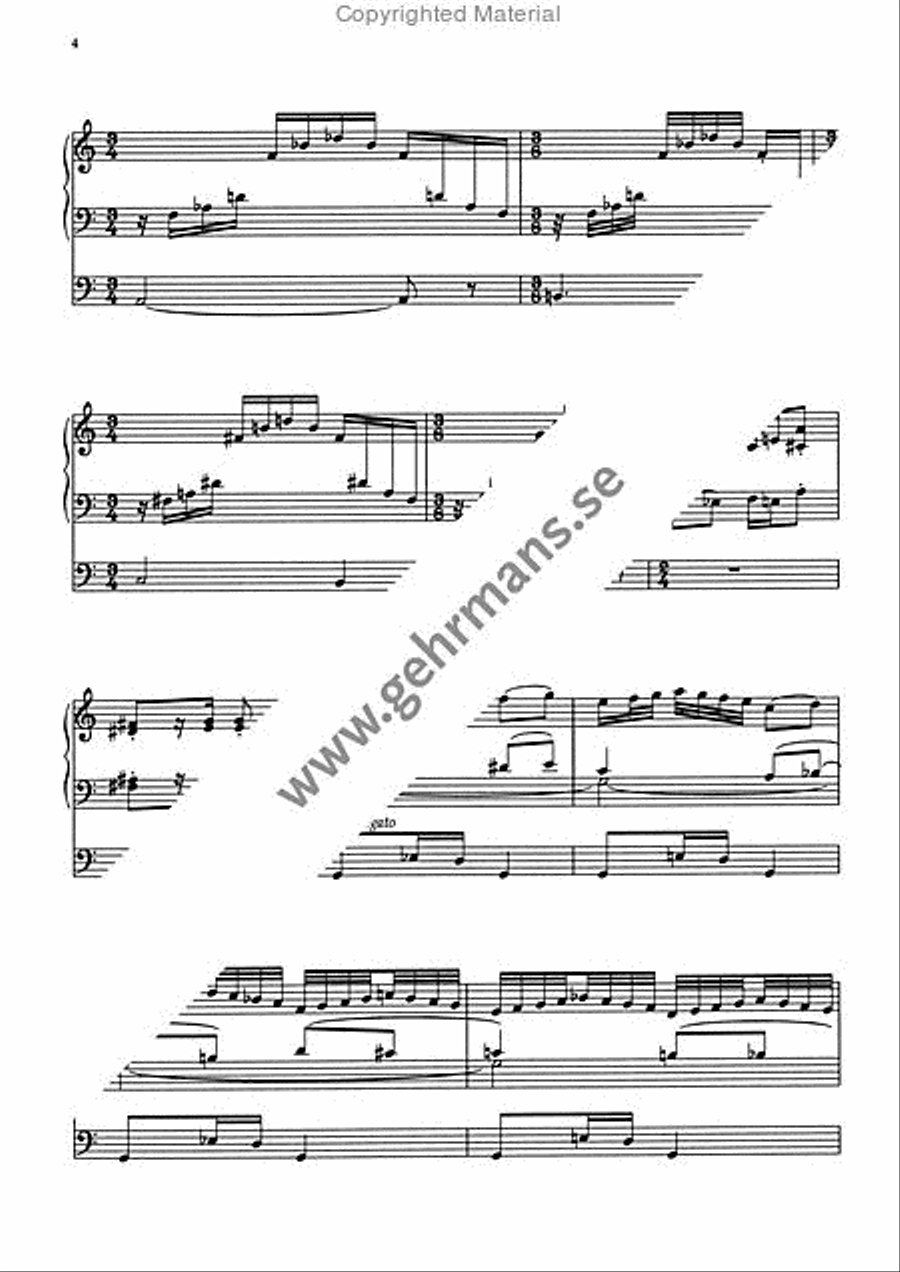 Toccata Festiva Organ Solo scores gallery preview page 4