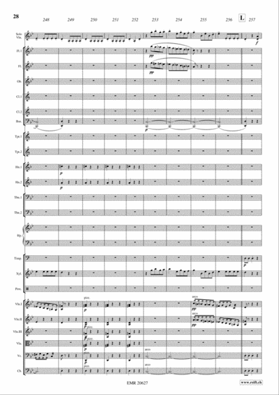 Danse Macabre Danse Macabre Orchestra scores gallery preview page 28