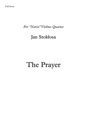'The Prayer' for violino quartet
