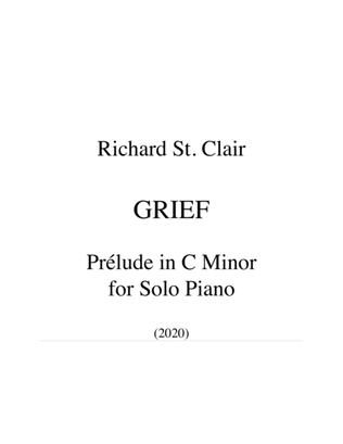 GRIEF: Prélude in C Minor for Solo Piano