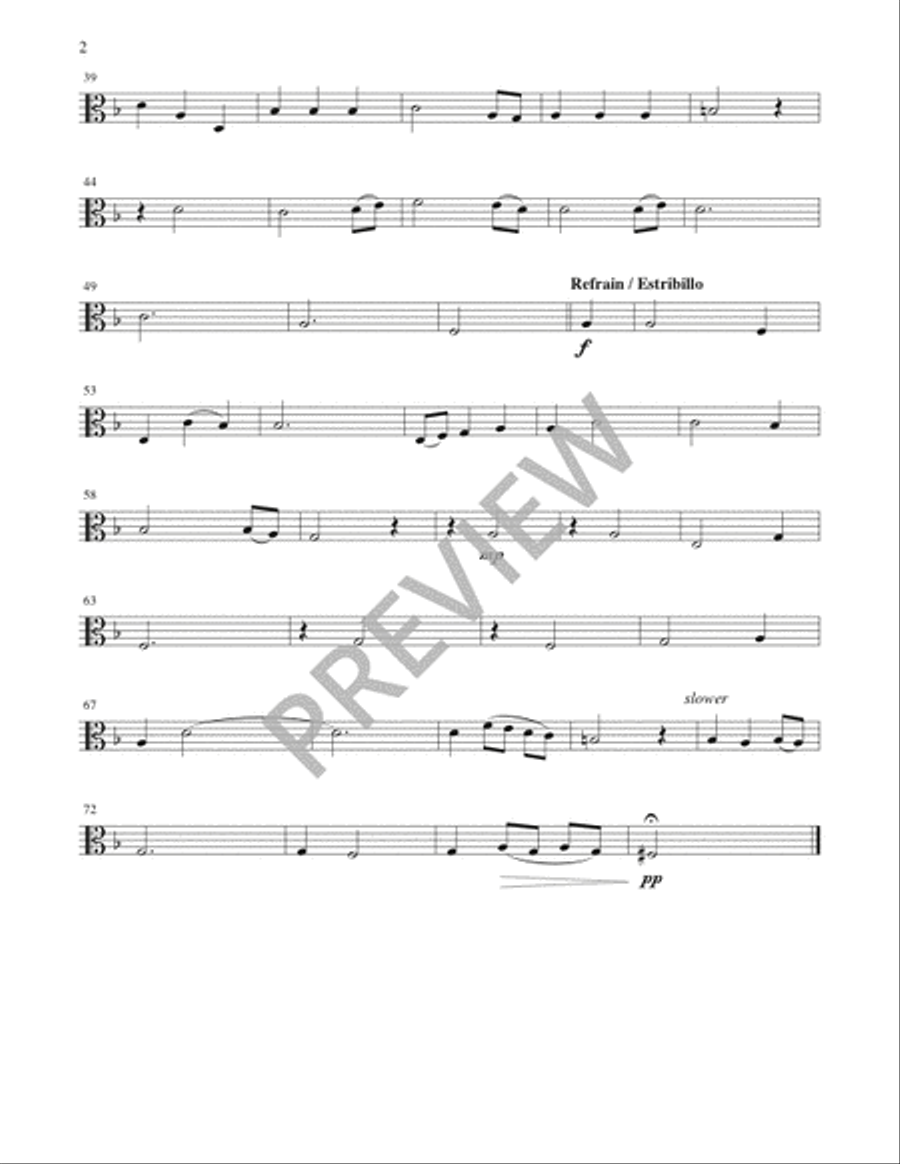 Alegre Luz - Instrument edition Cello scores gallery preview page 7