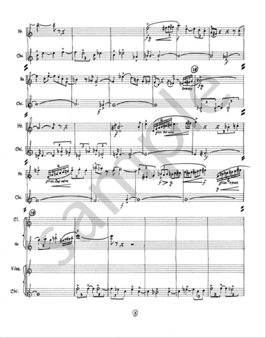 Galaxy I Galaxy I B-Flat Clarinet scores gallery preview page 6