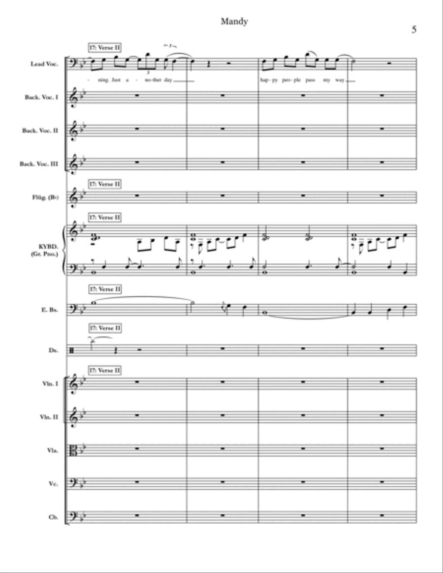 Mandy Large Ensemble scores gallery preview page 5