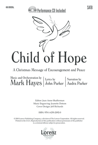 Child of Hope - SATB Score