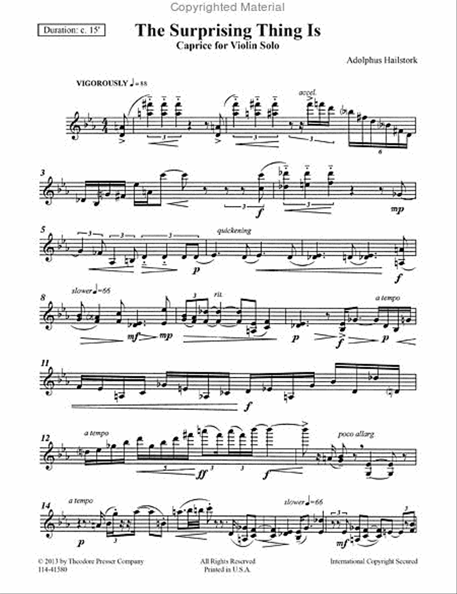 The Surprising Thing Is The Surprising Thing Is Chamber Music scores gallery preview page 2