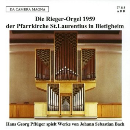 The Rieger-Organ 1959 Der Pfar