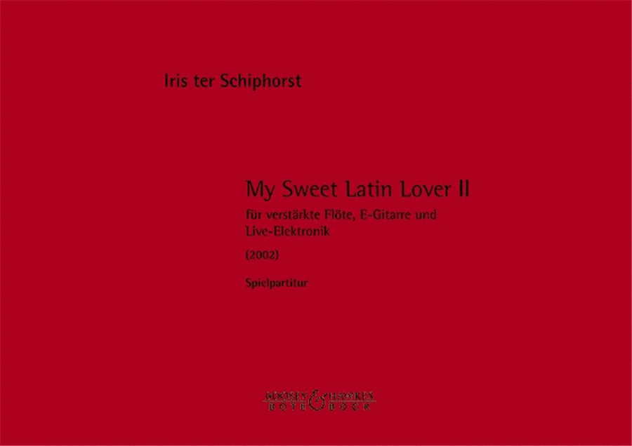 My sweet Latin Lover II Flute scores gallery preview page 1