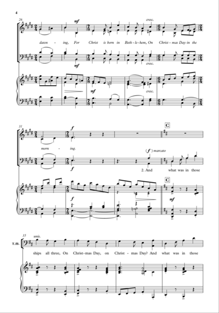 Rejoice and sing! 4-Part scores gallery preview page 4