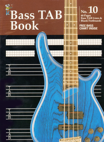 Manuscript Book No. 10 - Bass TAB Book