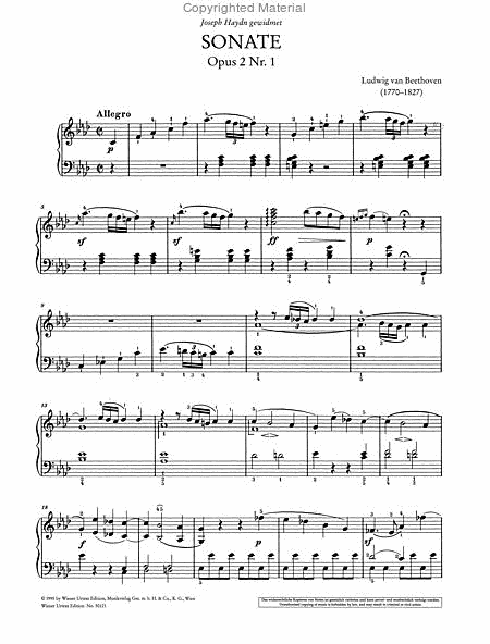 Piano Sonata in F minor, op. 2, no. 1