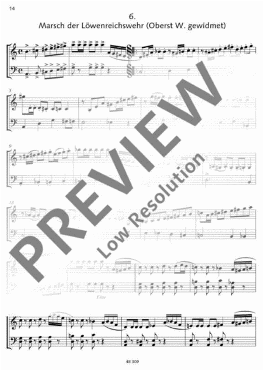 Musikalisches Blumengärtlein und Leyptziger Allerley Clarinet scores gallery preview page 15