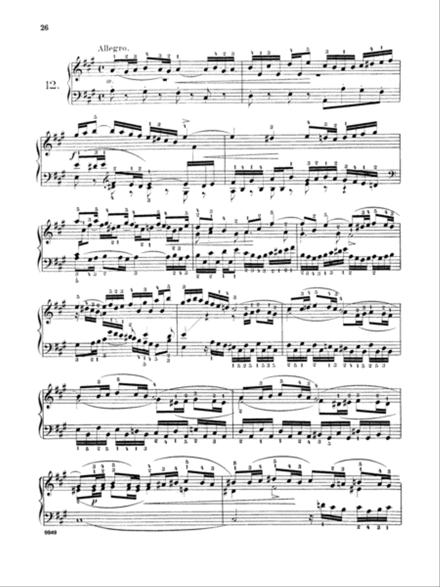 Bach: Three-Part Inventions (Ed. Mason) Piano Solo scores gallery preview page 1