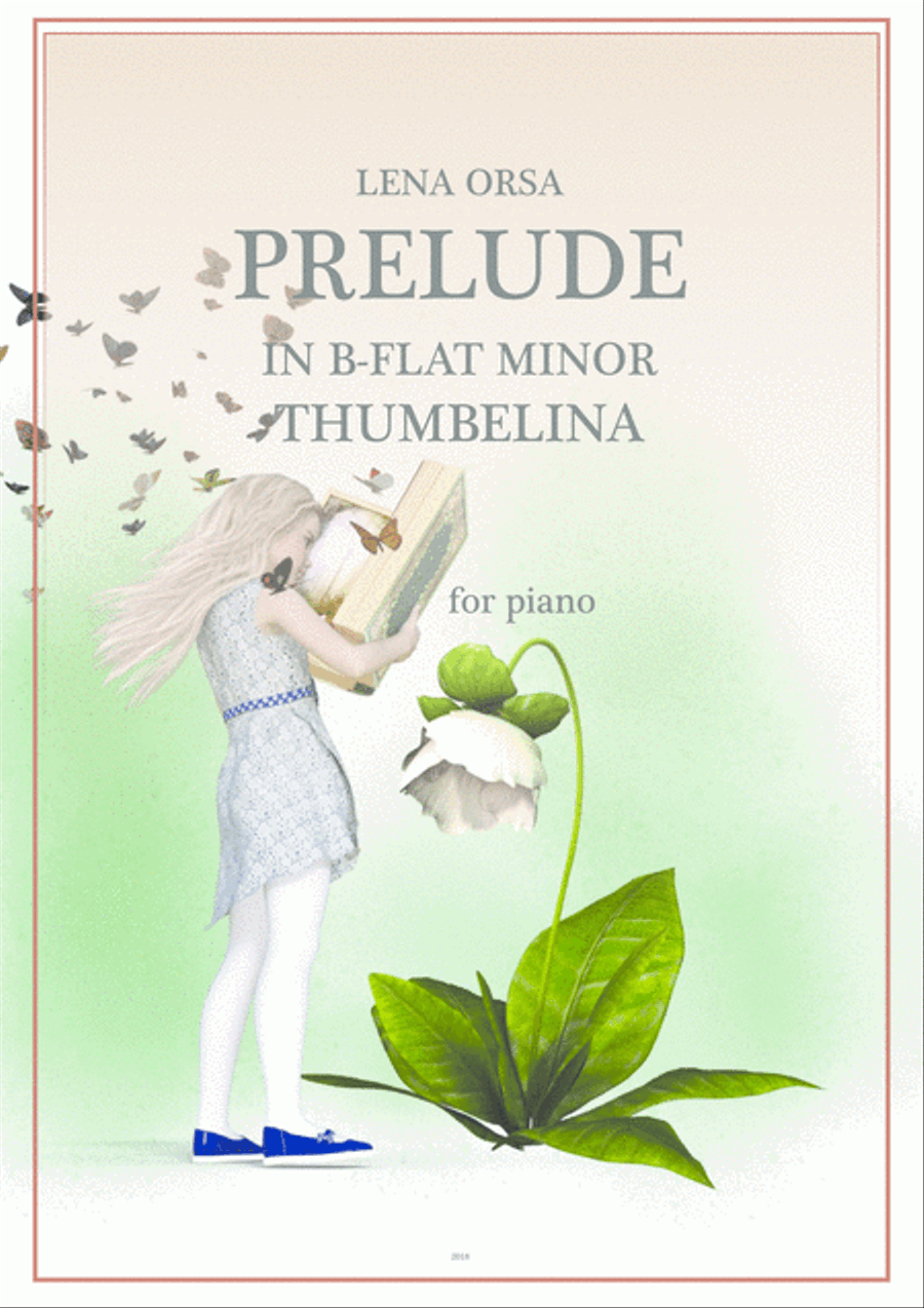 Prelude in B flat minor Thumbelina Piano Method scores gallery preview page 1